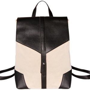 Beige backpack